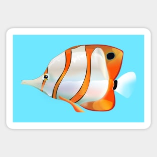 Angel Fish Sticker